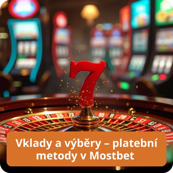 Vklady a výběry – platební metody v Mostbet