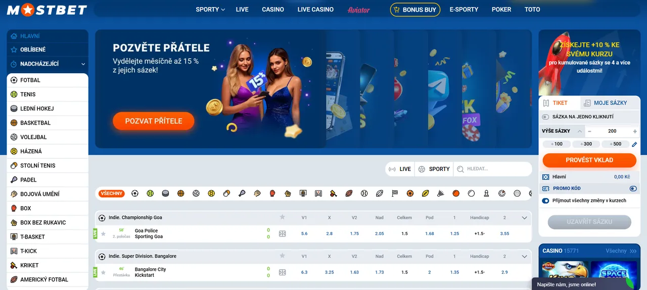 Krok za krokem – jak se registrovat na Mostbet CZ