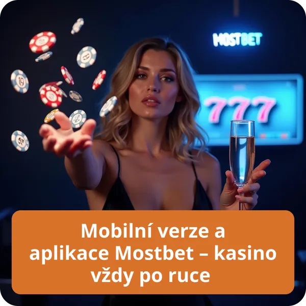 Mobilní verze a aplikace Mostbet – kasino vždy po ruce
